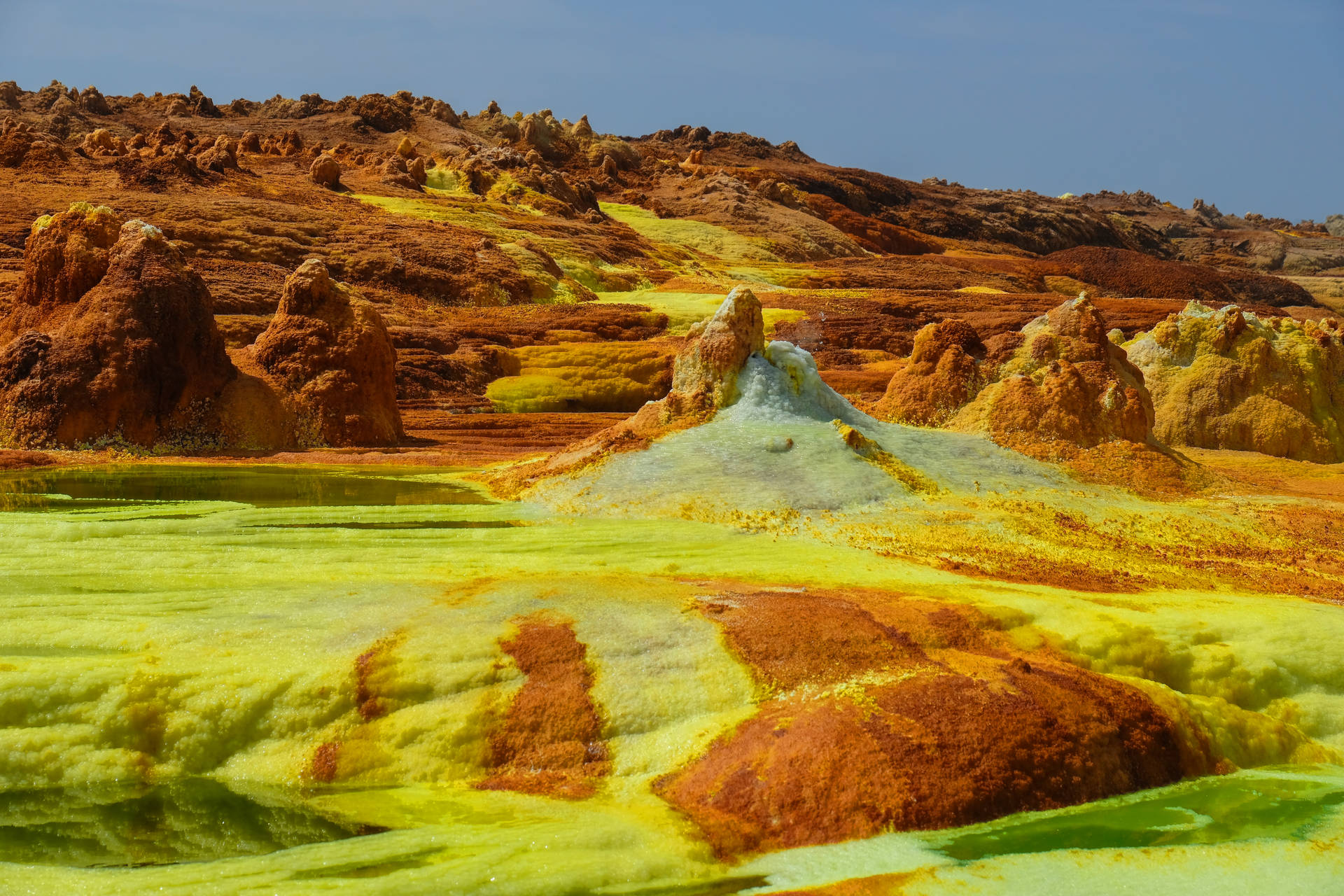 Ethiopia Danakil Depression Background