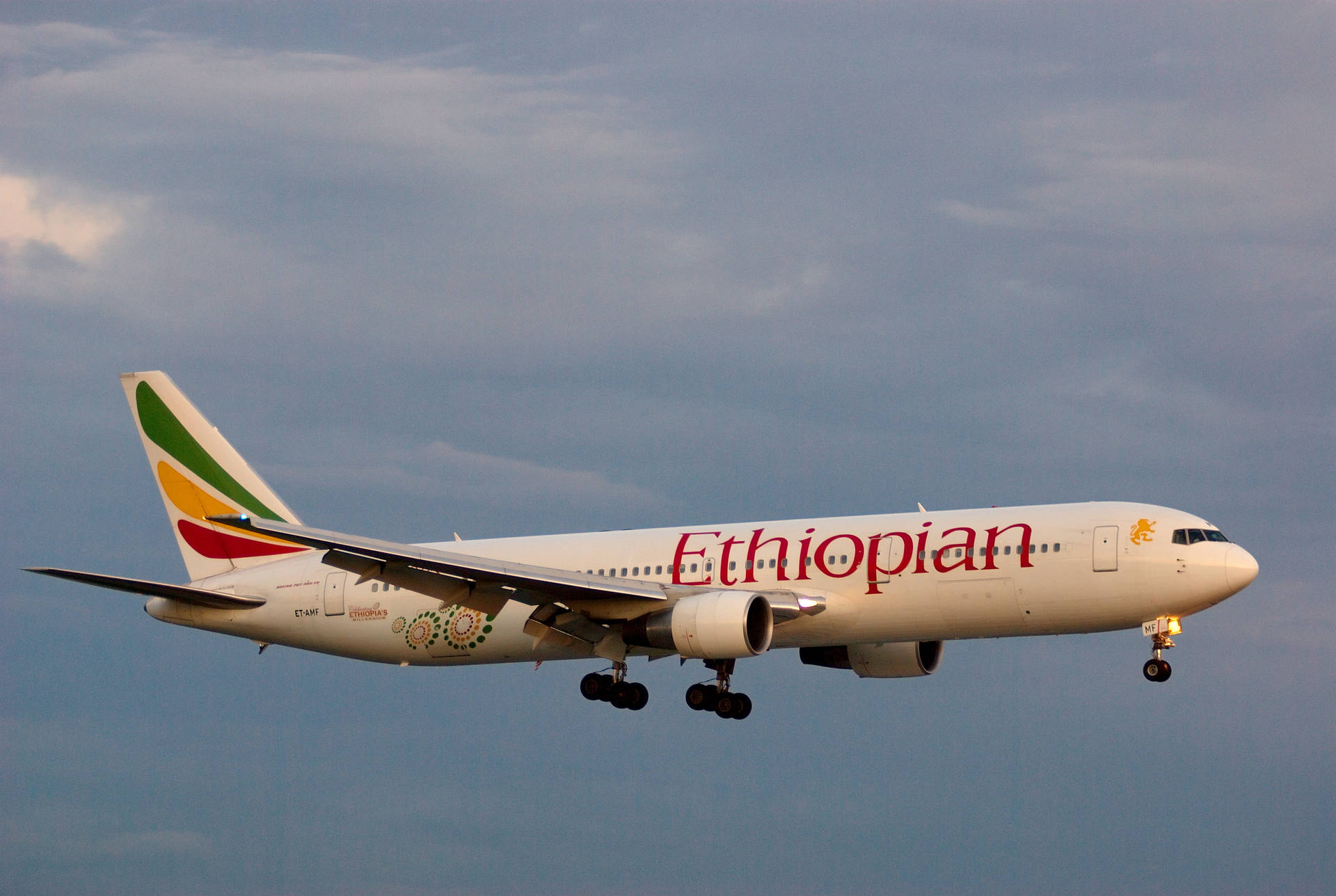 Ethiopian Airlines Airplane