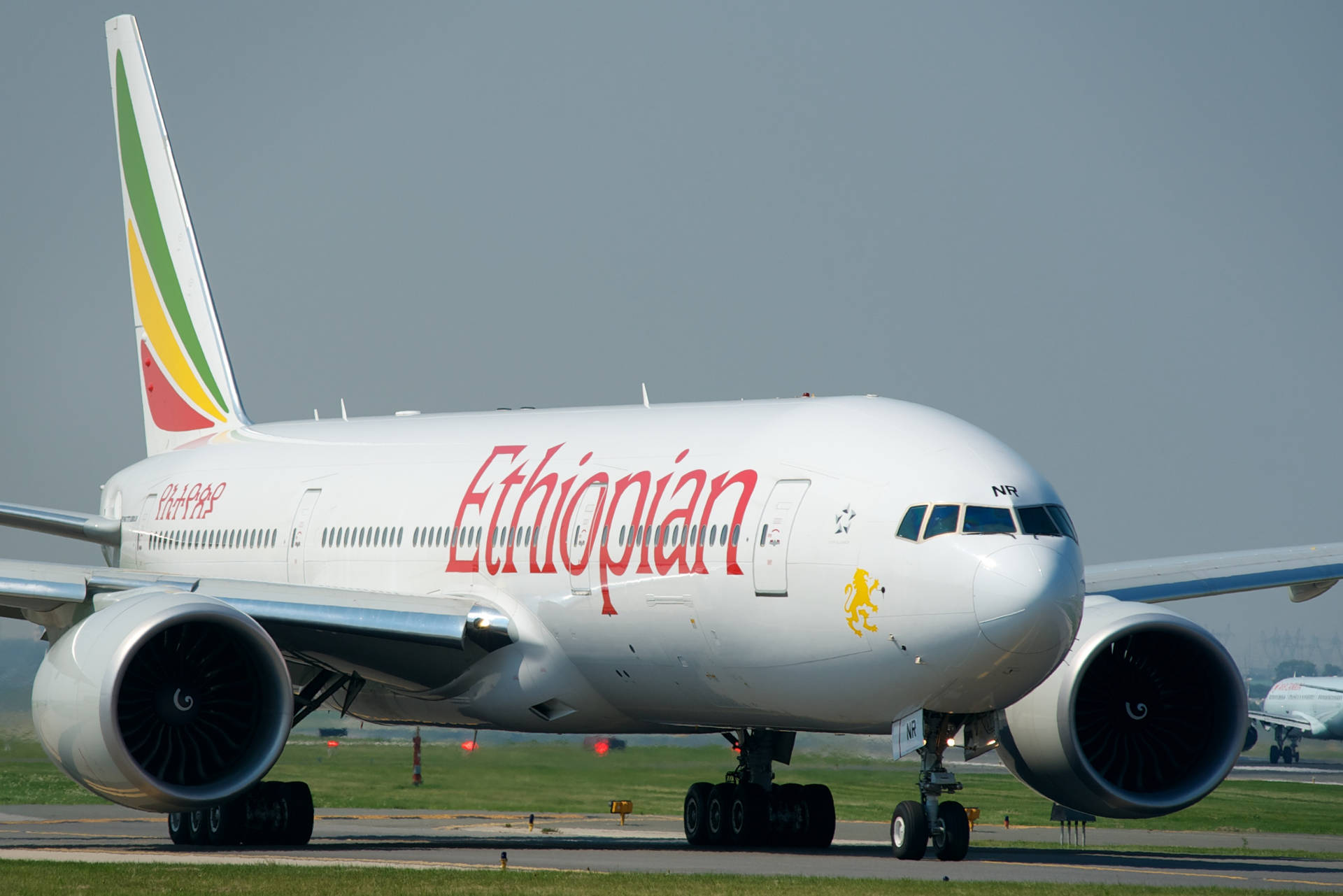 Ethiopian Airlines White Aircraft