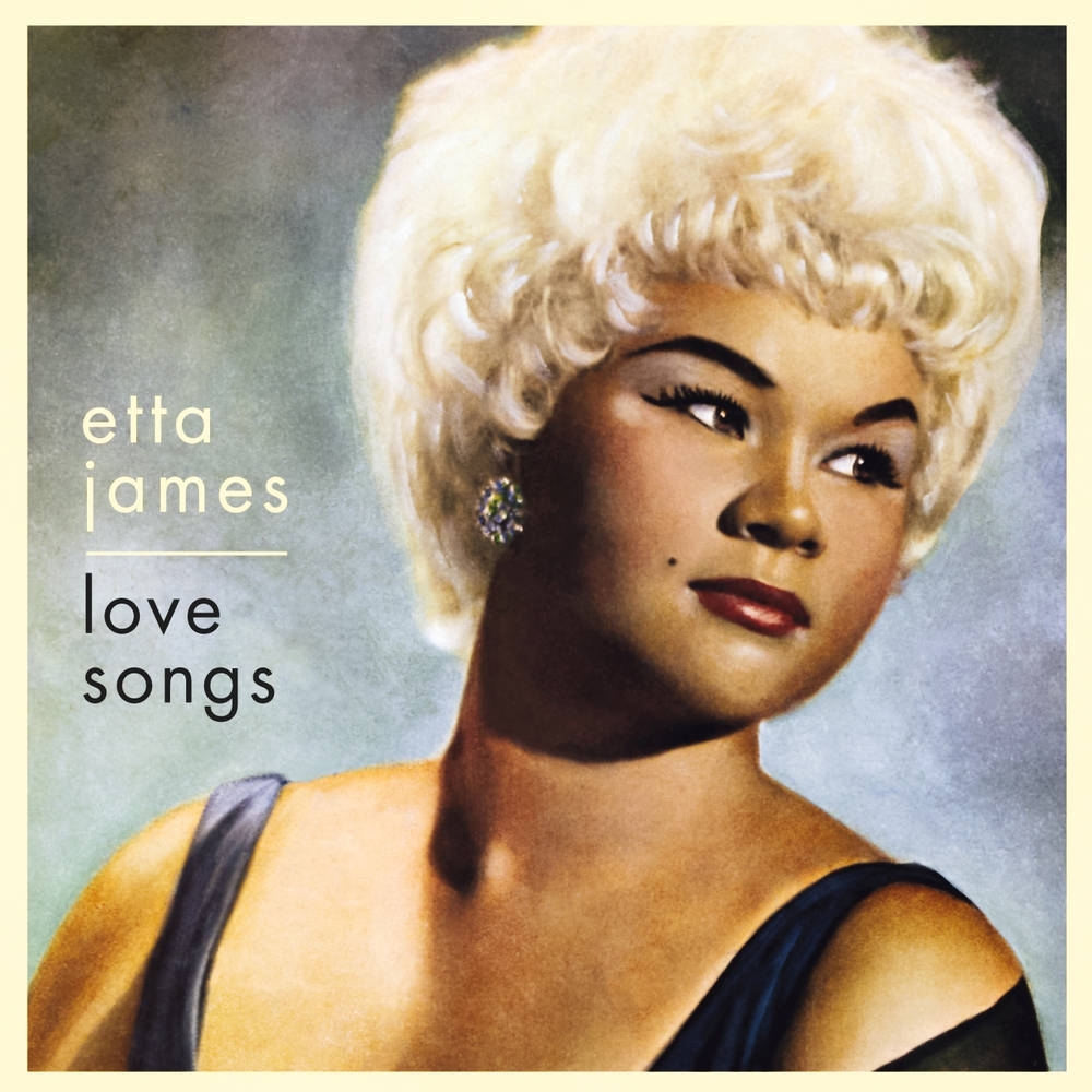 Etta James Love Songs Album Cover Background