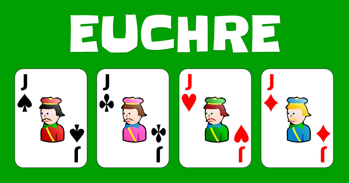 Euchre Game Illustration