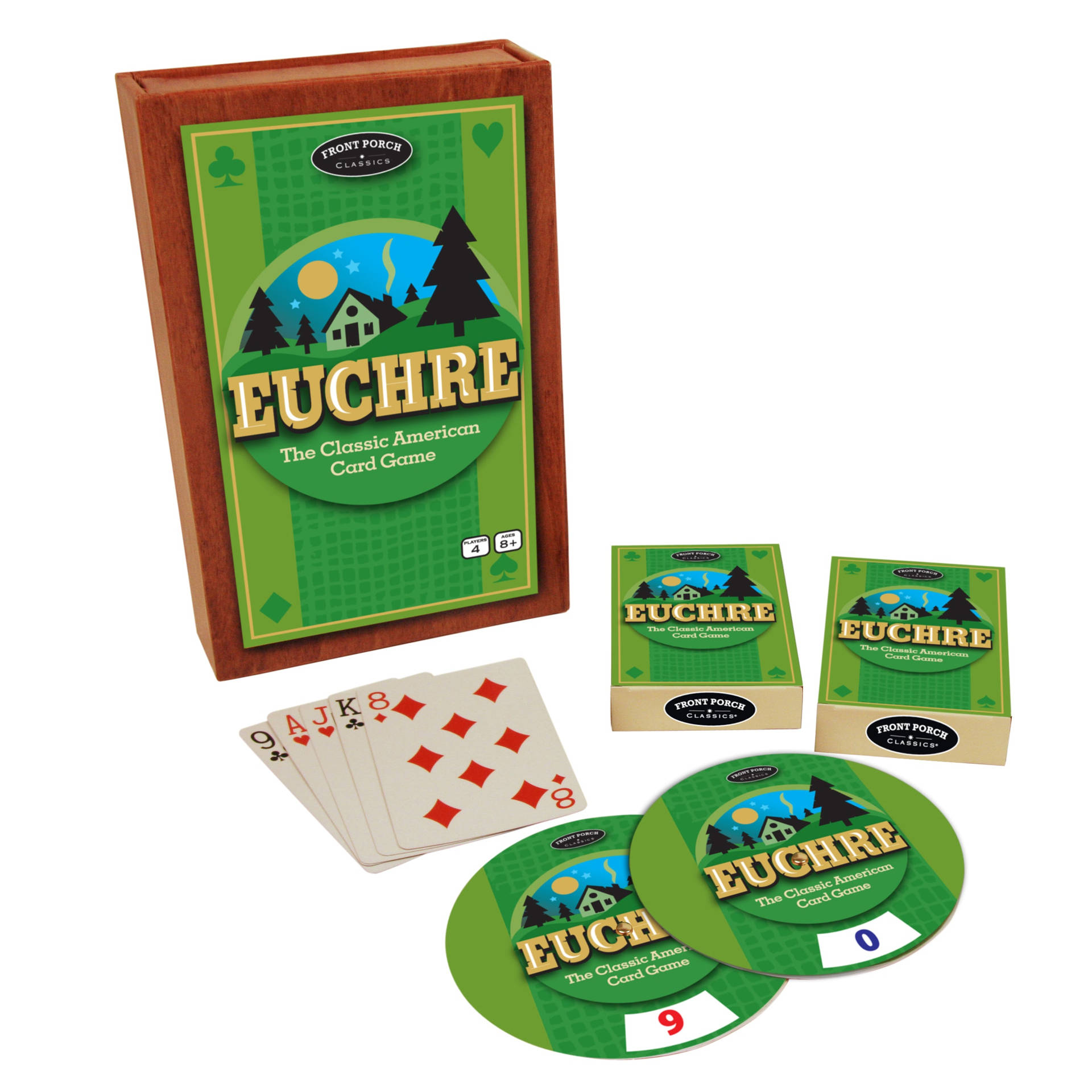 Euchre Playing Cards Set