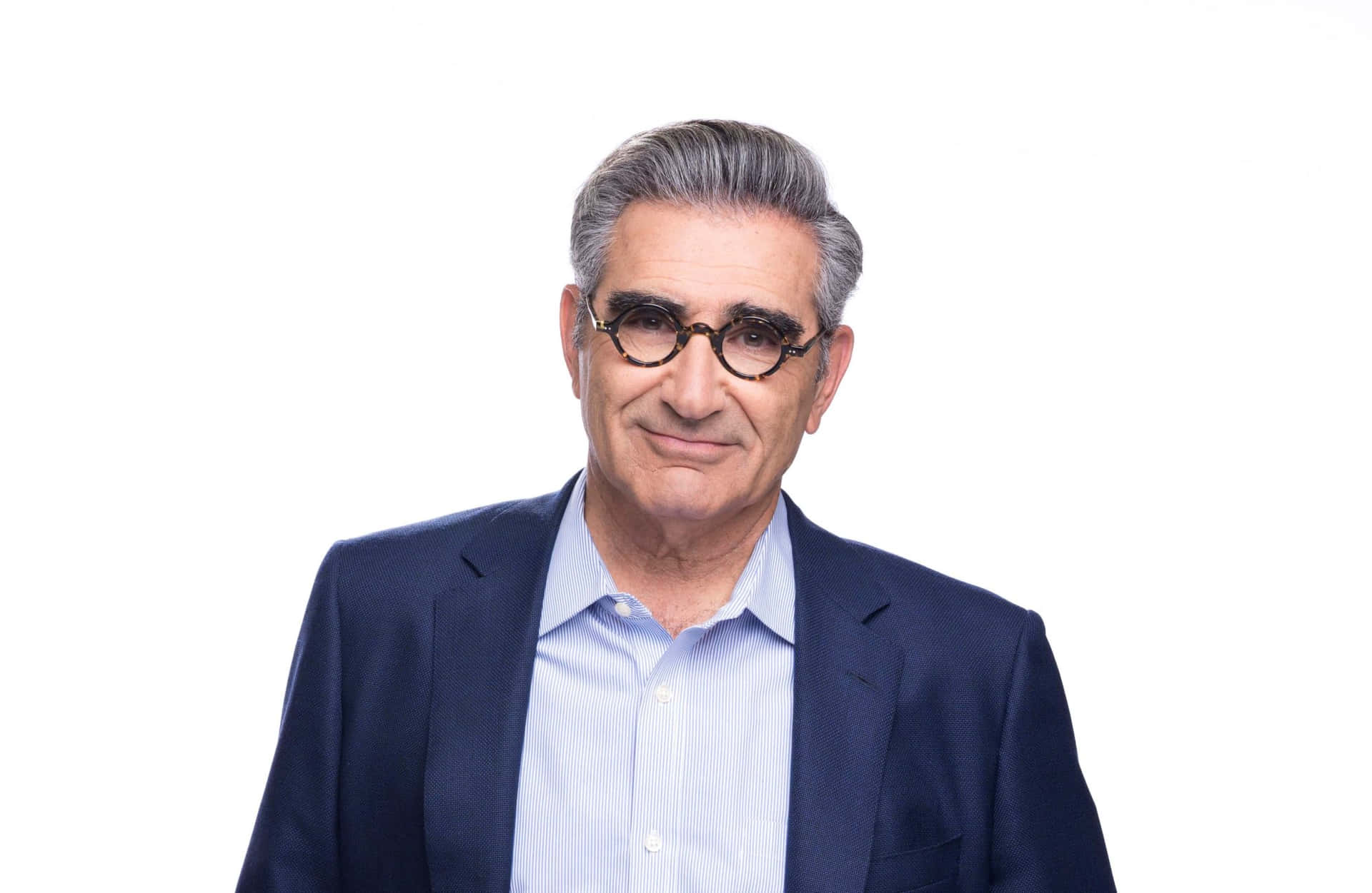 Eugene Levy In Casual Attire Background