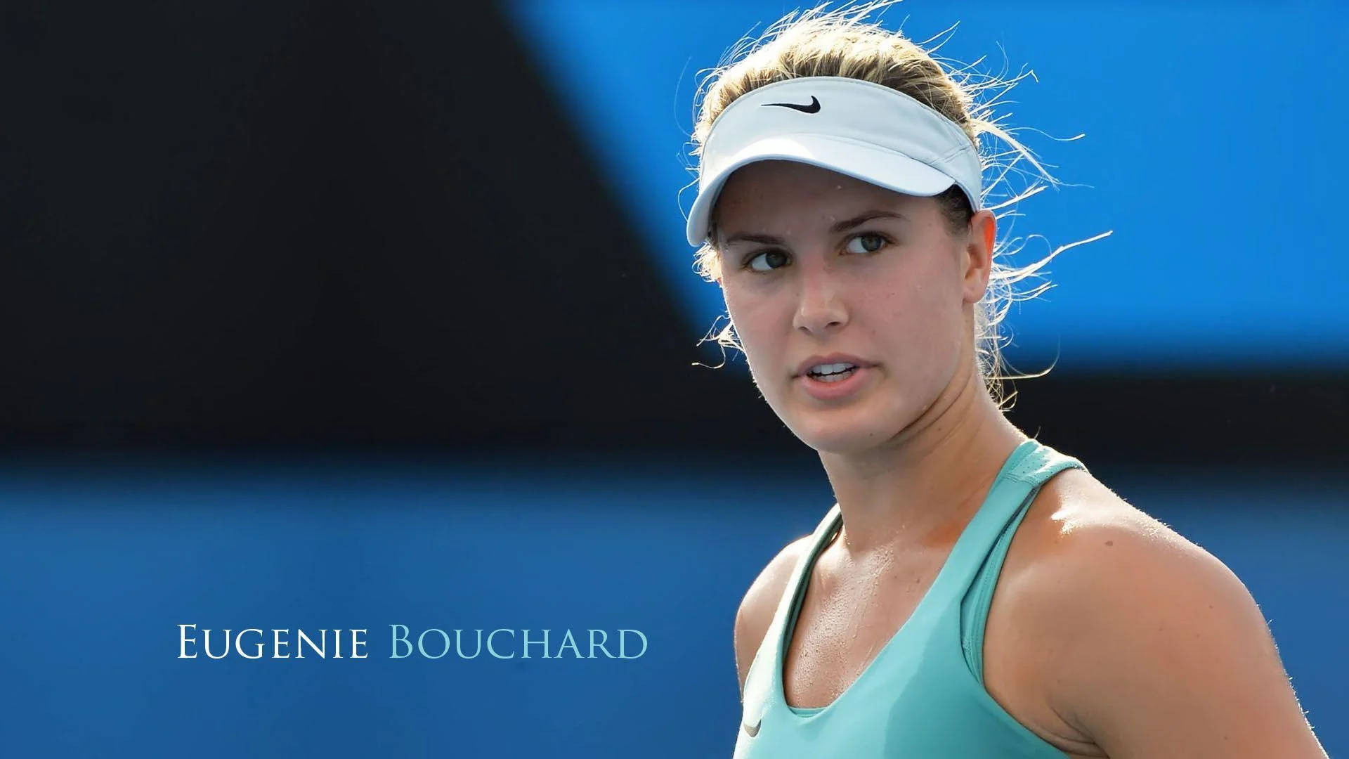 Eugenie Bouchard During A Game