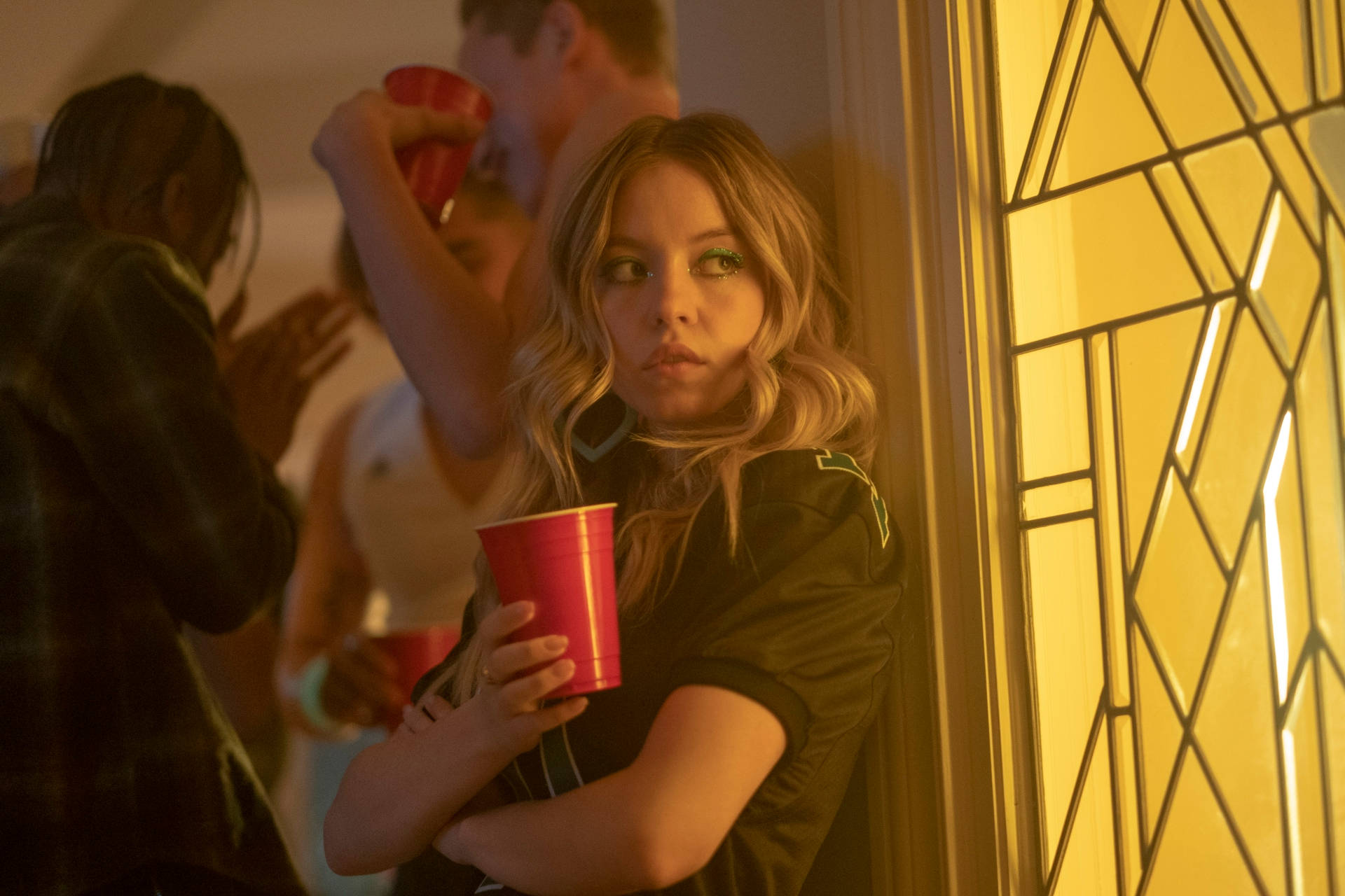 Euphoria Hbo Cassie At A Party Background