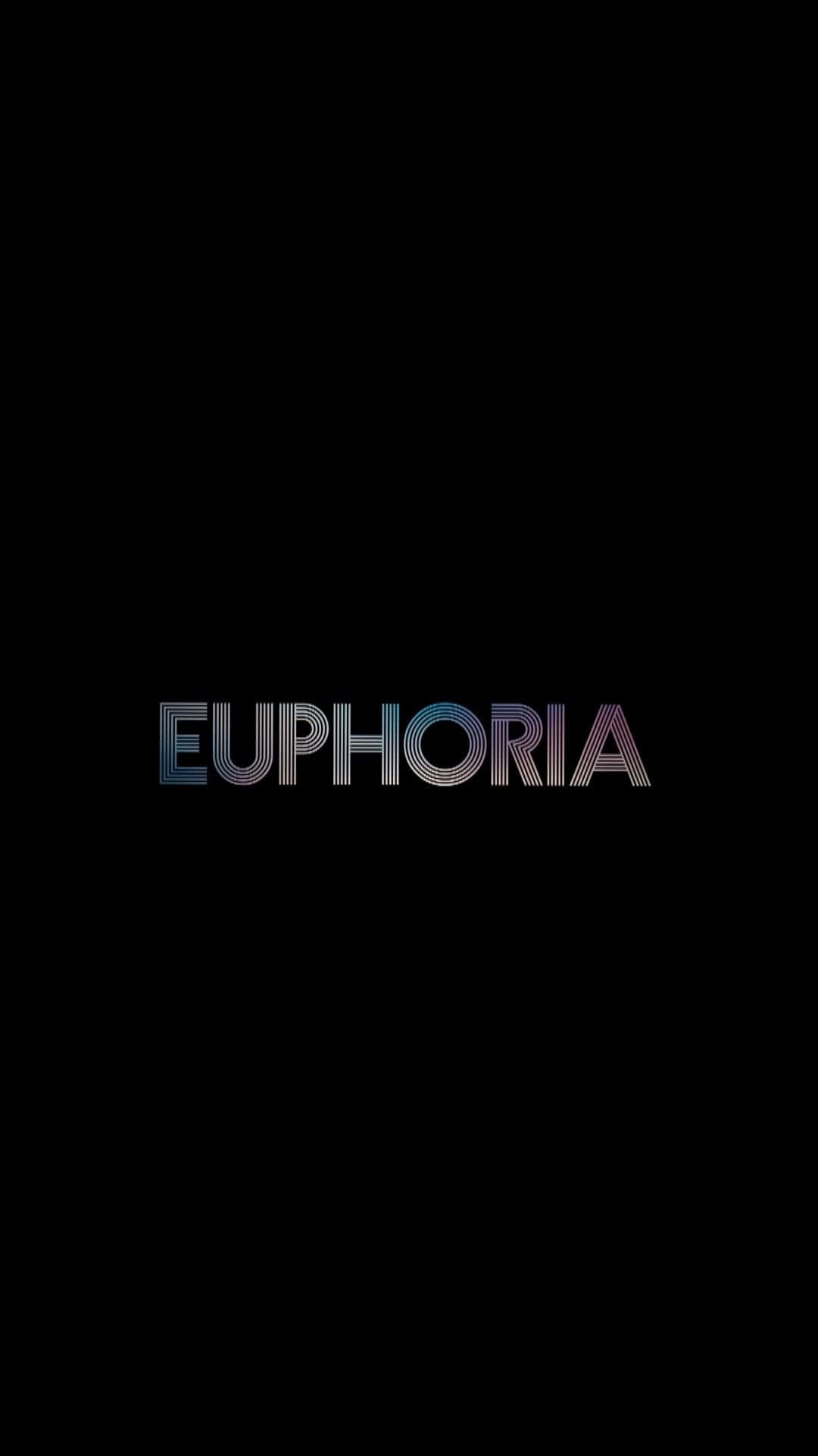 Euphoria Logo On A Black Background Background