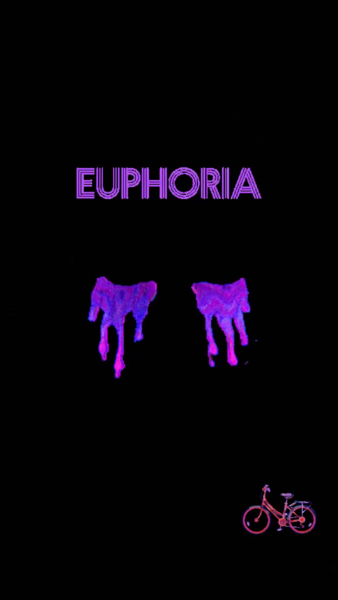 Euphoria Purple Tears Background