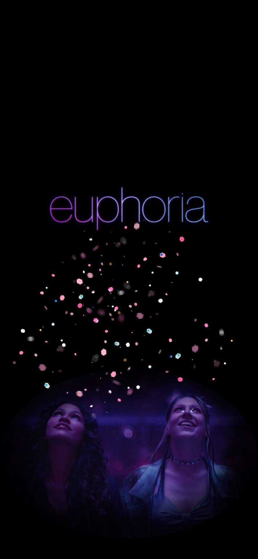 Euphoria Shimmering Sparkles Background