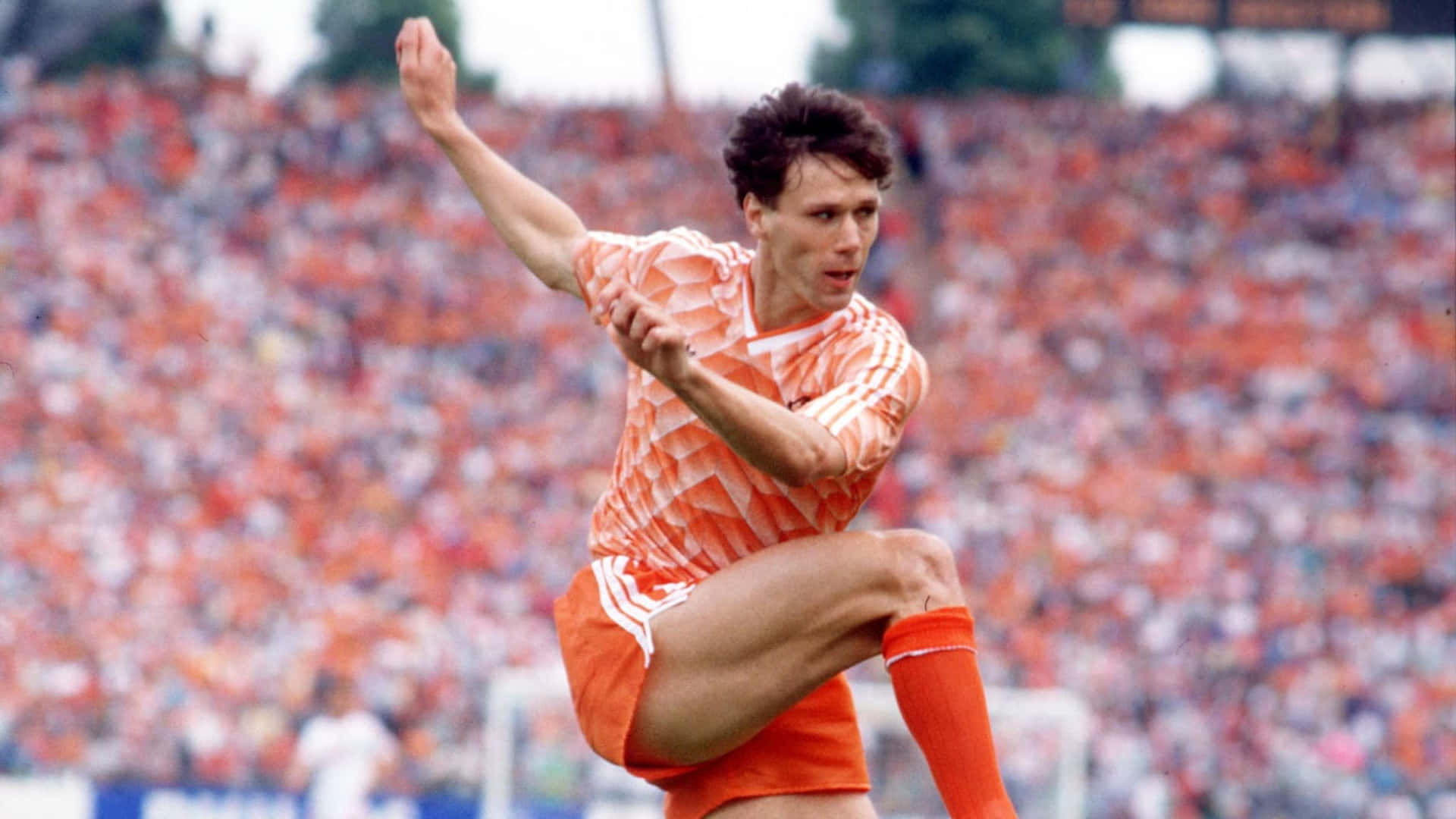 Euro 1988 Championship Marco Van Basten Background