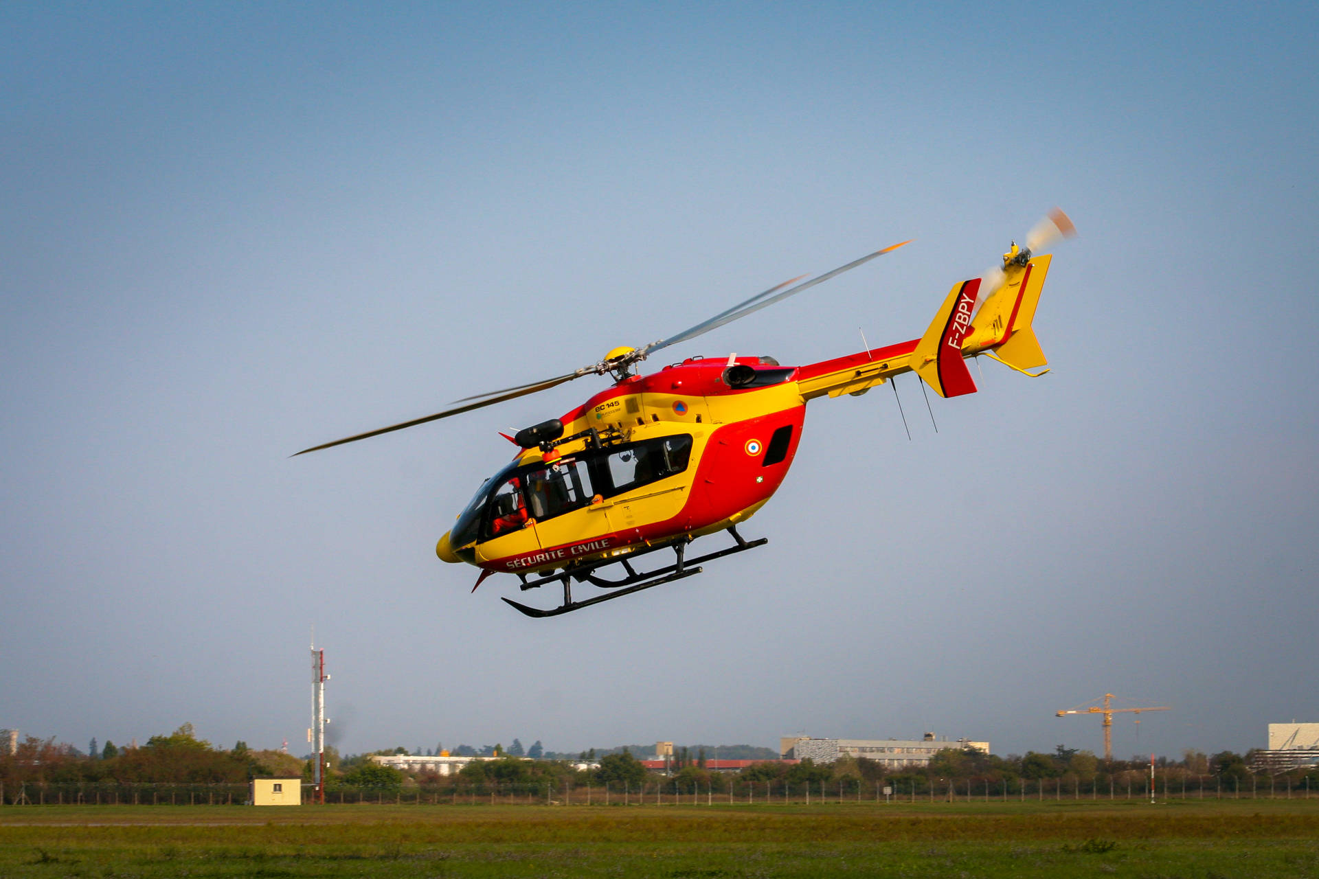 Eurocopter Ec145 Helicopter 4k