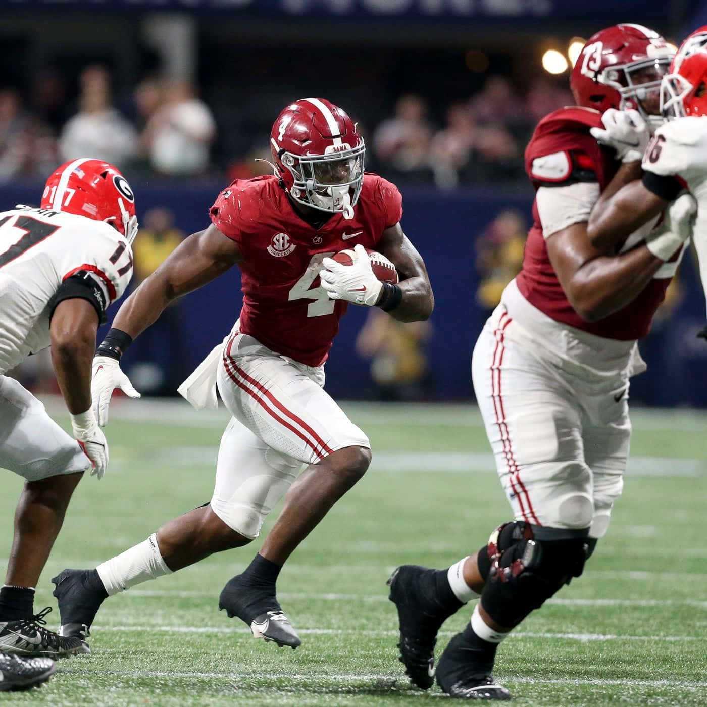 Evan Neal Alabama Offensive Tackle Background