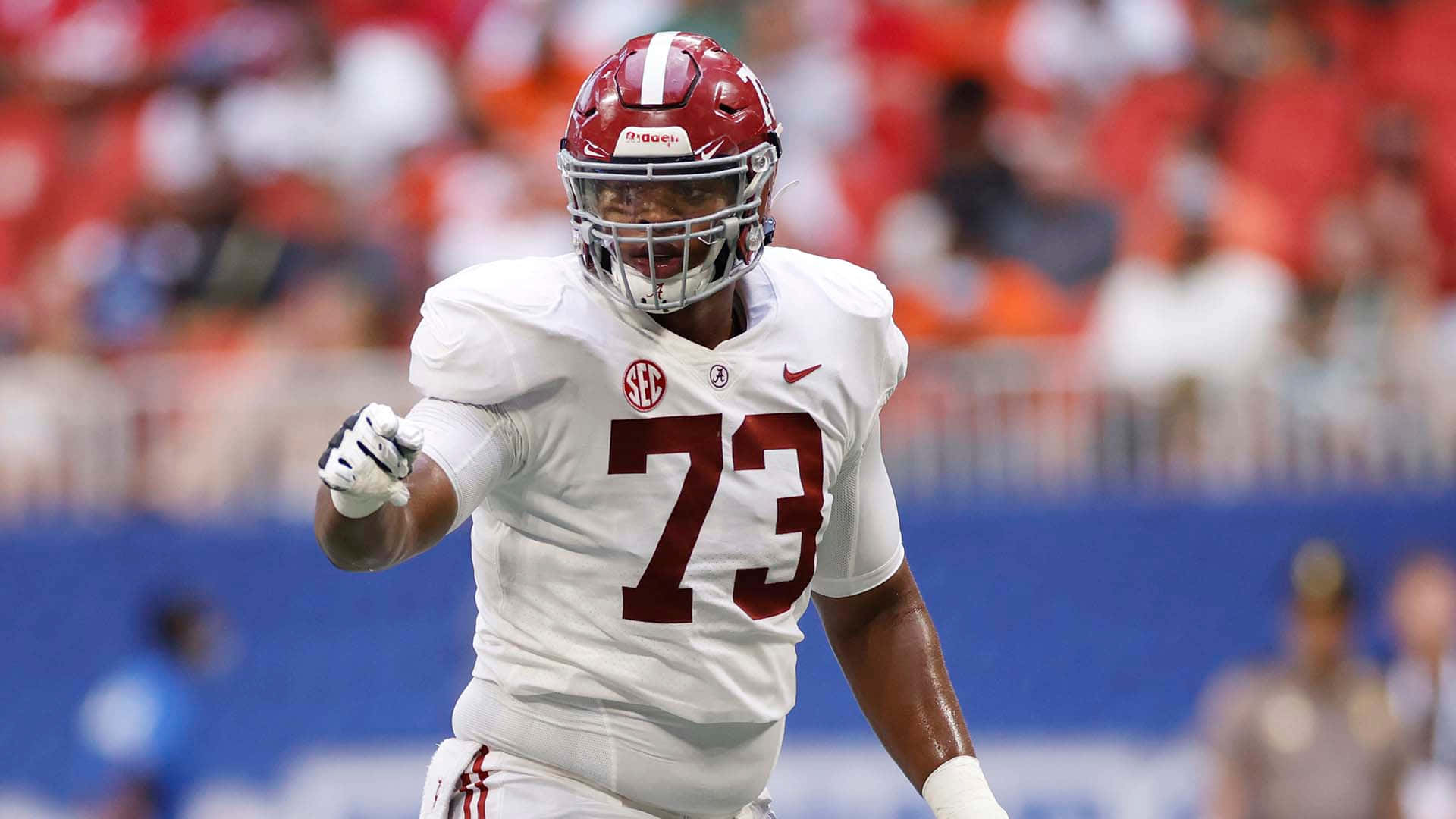 Evan Neal Giants Top Player Background