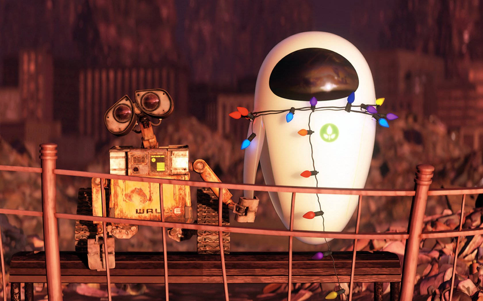Eve And Wall E Background