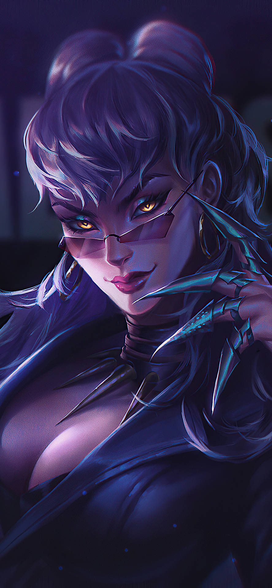 Evelyn Kda Lol Iphone Background