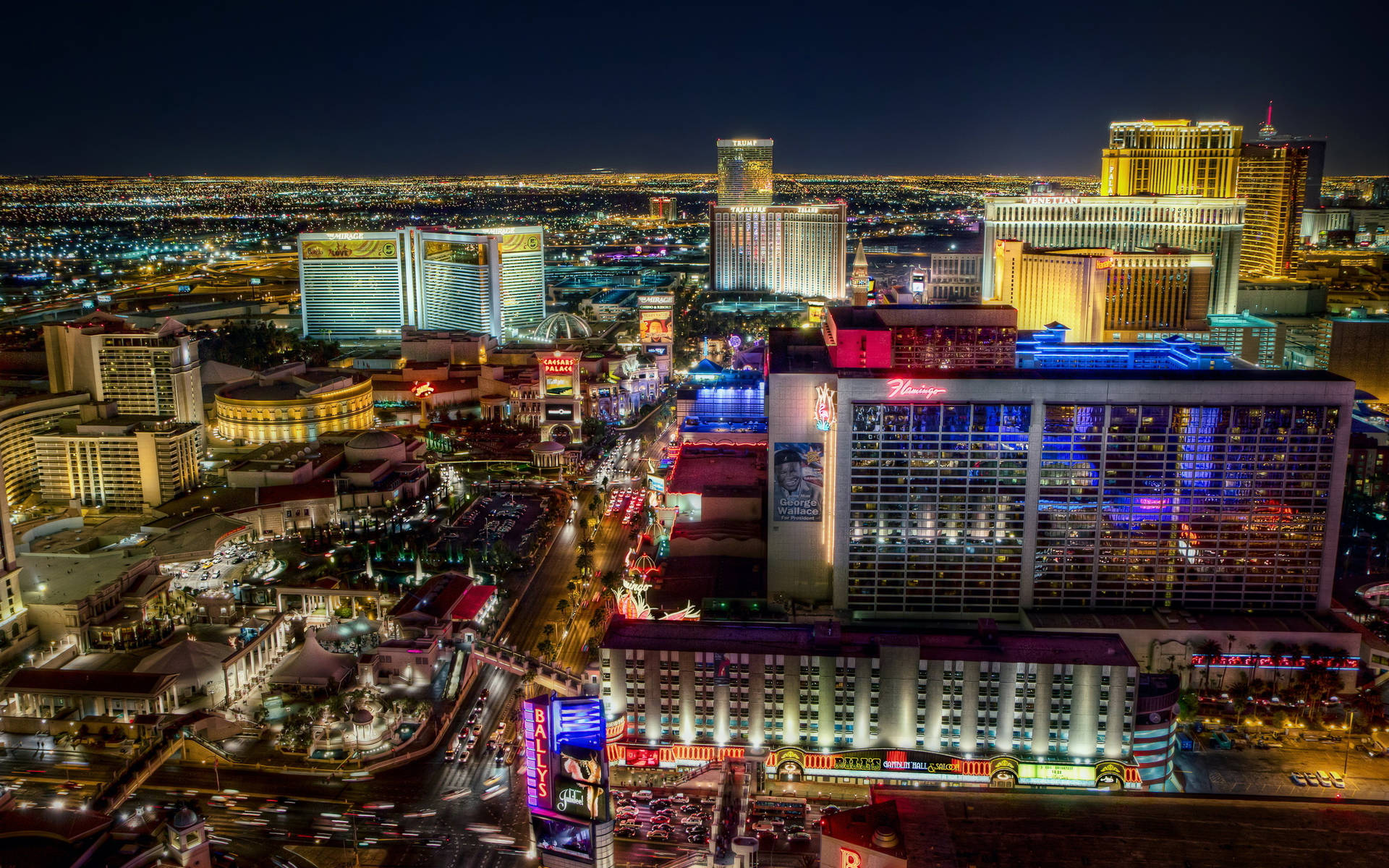 Evenings At Vegas 4k Background