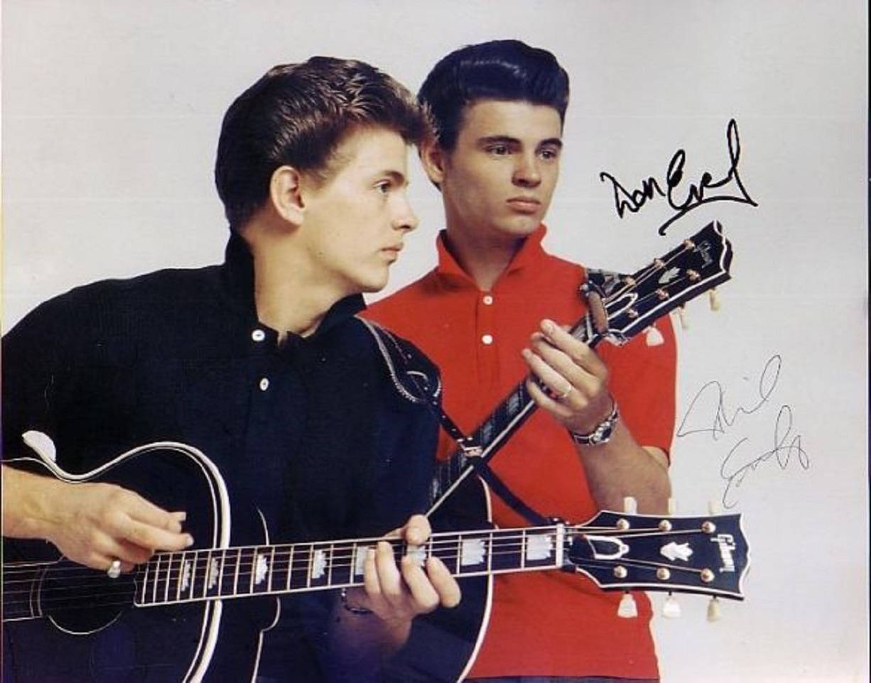 Everly Brothers Posing For Pictorial Press Art Print Background