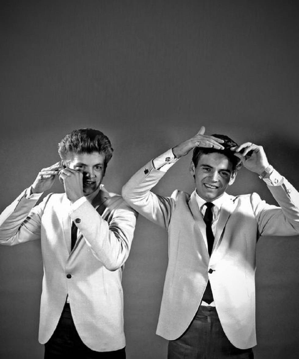 Everly Brothers Temptation 1961 Photoshoot