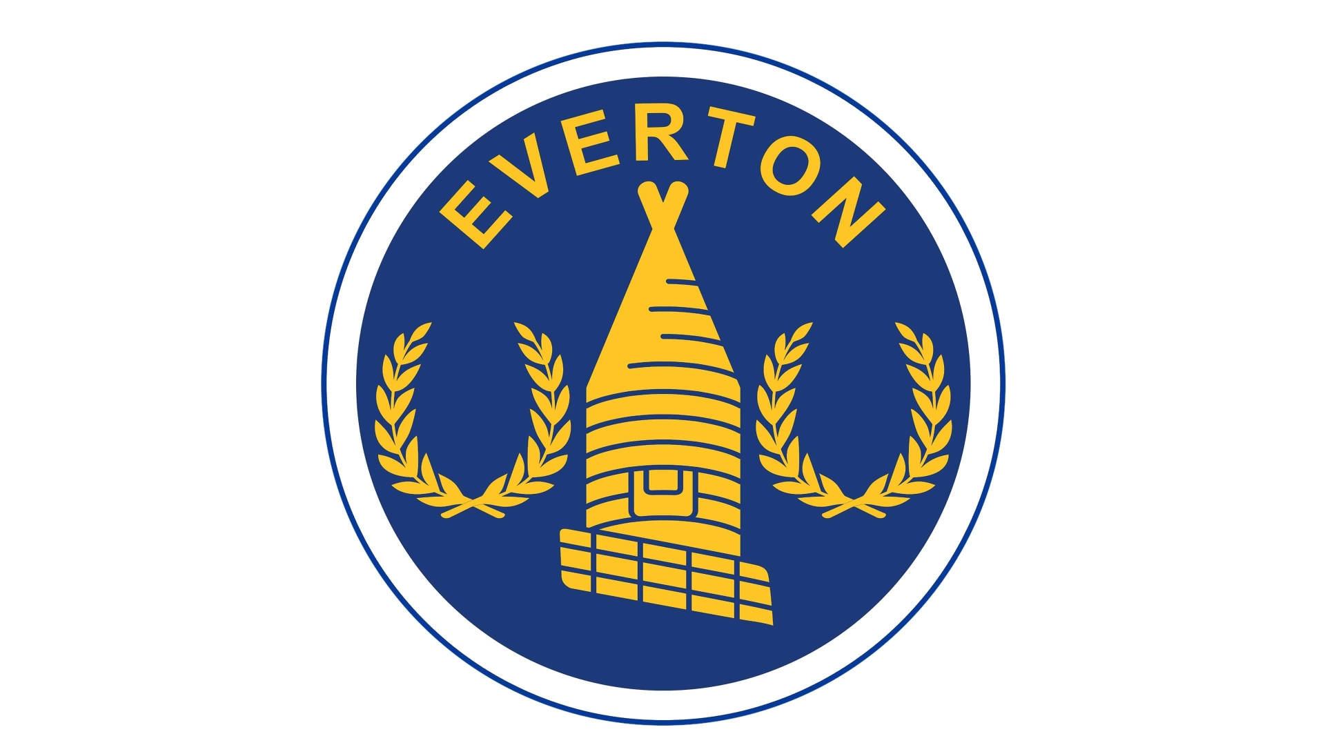 Everton F.c. 1980s Badge Background