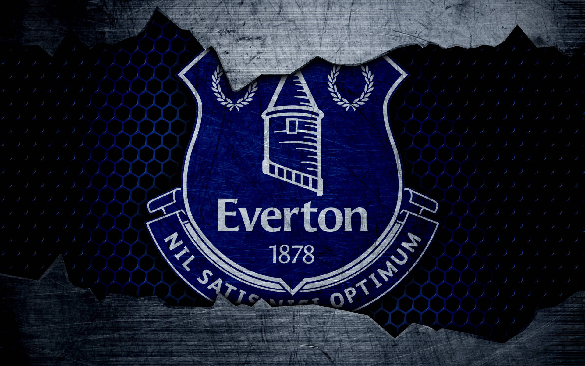 Everton F.c. Dark Art Background
