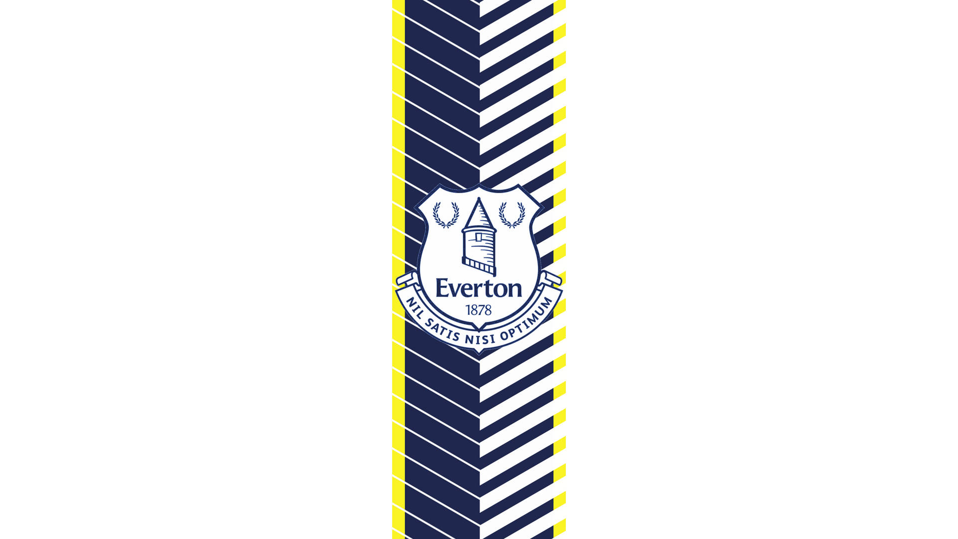 Everton F.c. Yellow And Blue Art