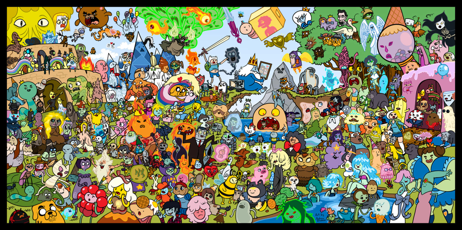 Every Adventure Time Character Background