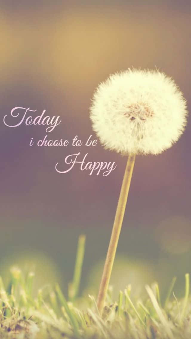 Every Day Is An Opportunity To Be Happy. Background