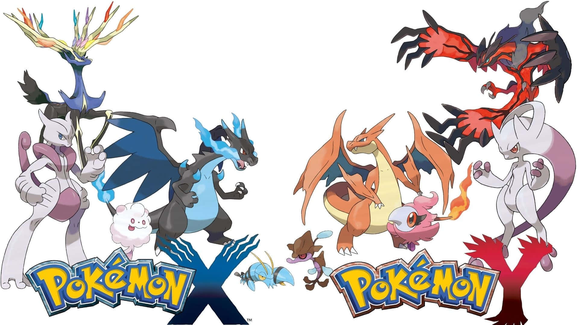 Every Legendary Pokemon In X And Y Background