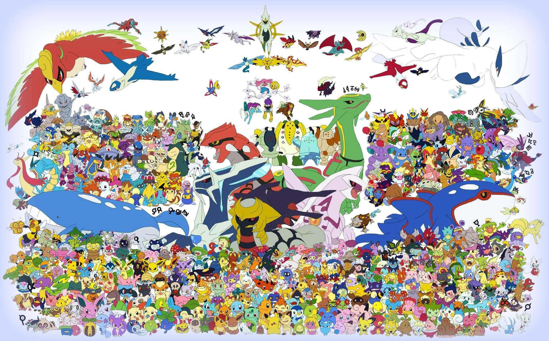 Every Pokemon Cartoon Character Background