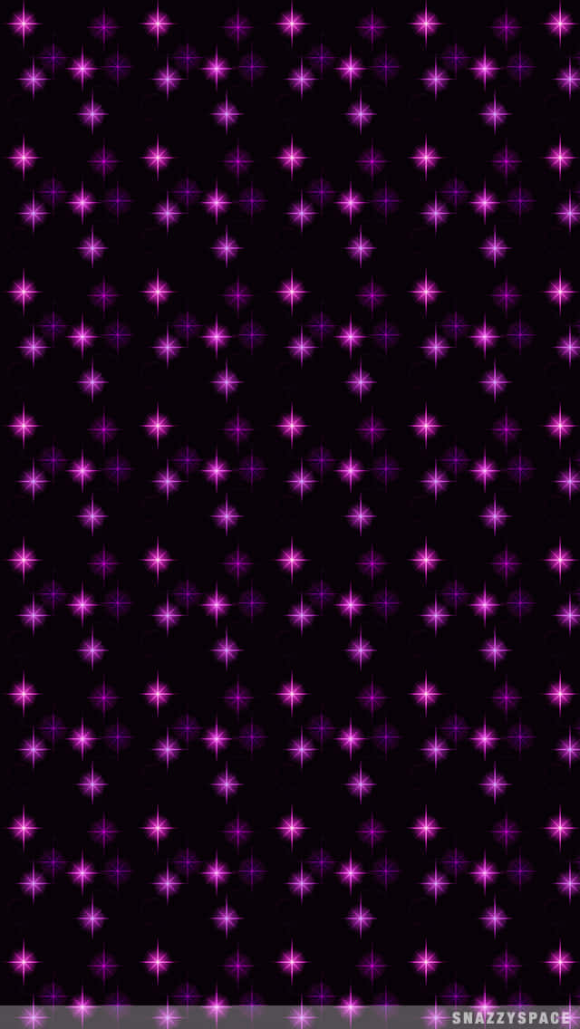 Every Wish Deserves A Purple Star Background