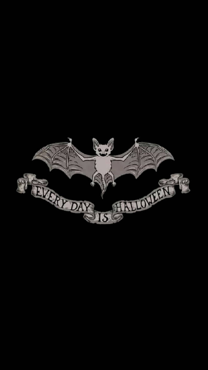 Everyday Halloween Grunge Bat Background