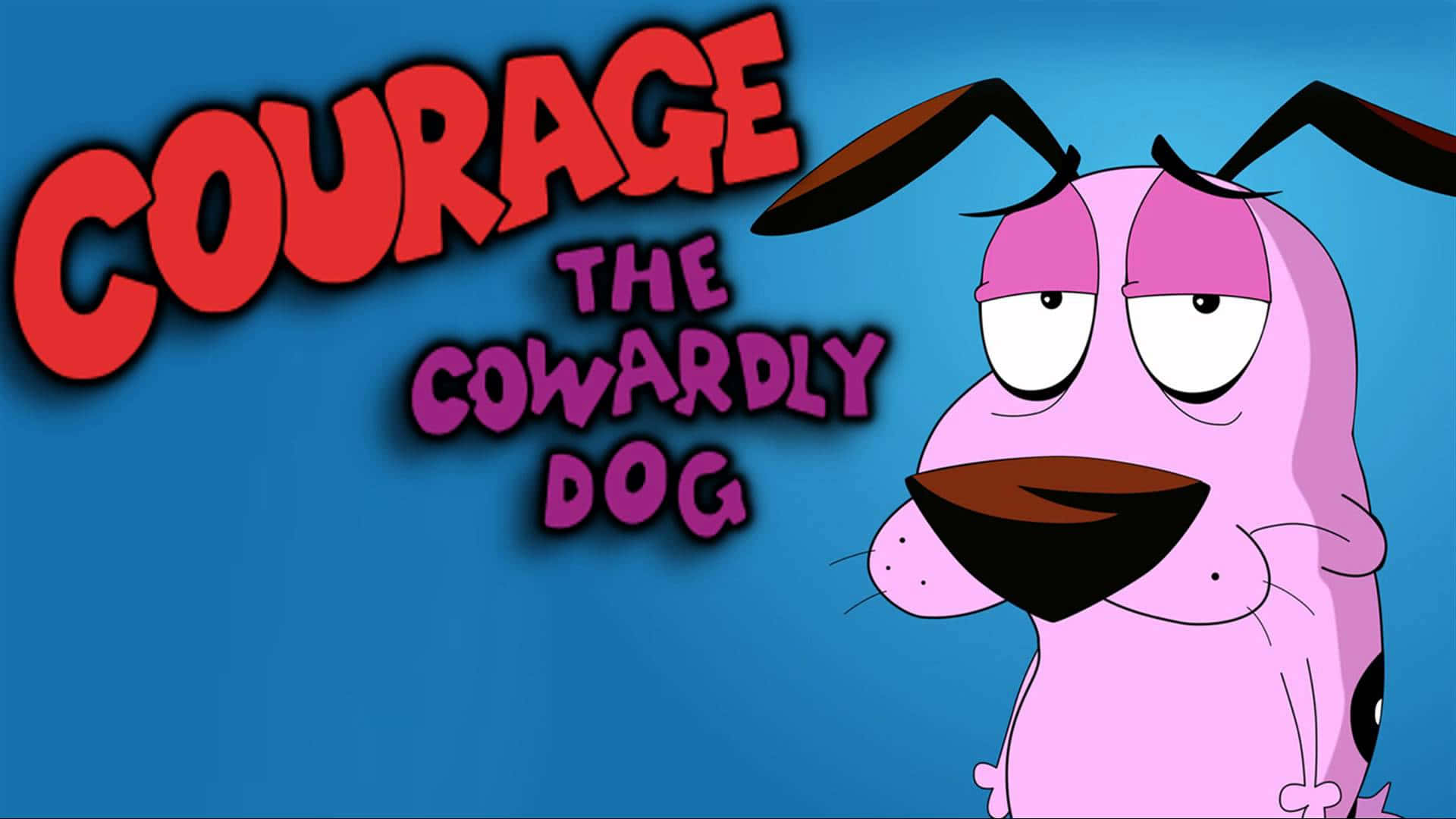 Everyone's Favorite Cartoon Dog, Courage! Background