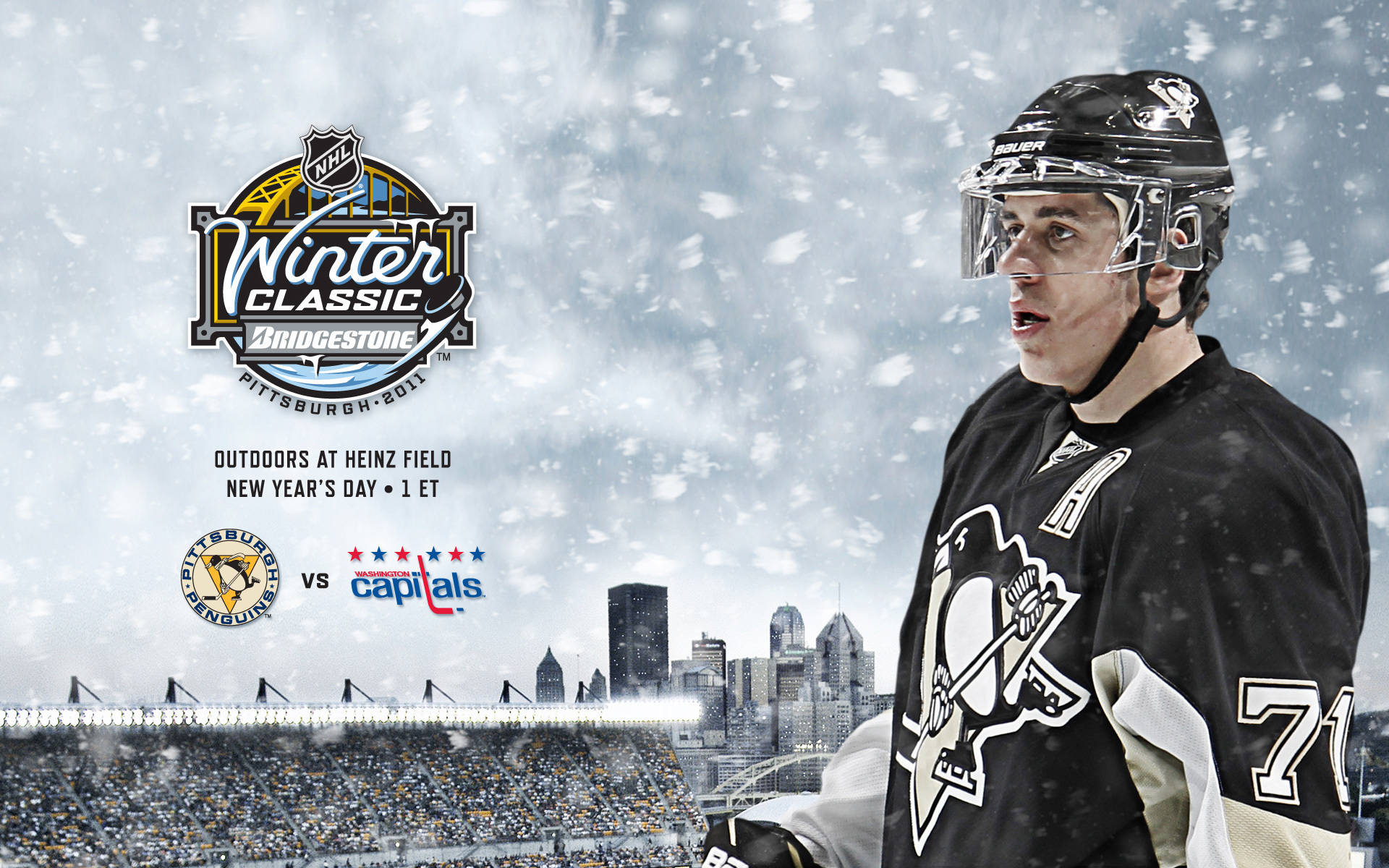 Evgeni Malkin Nhl Winter Classic Poster Background