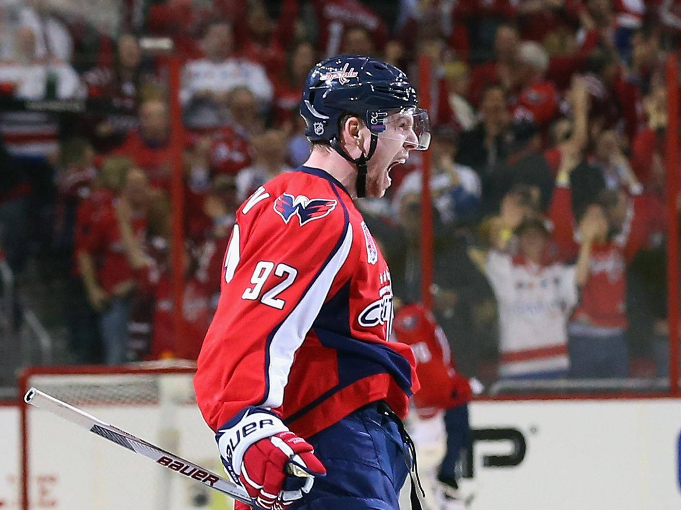 Evgeny Kuznetsov Victory Shout Background