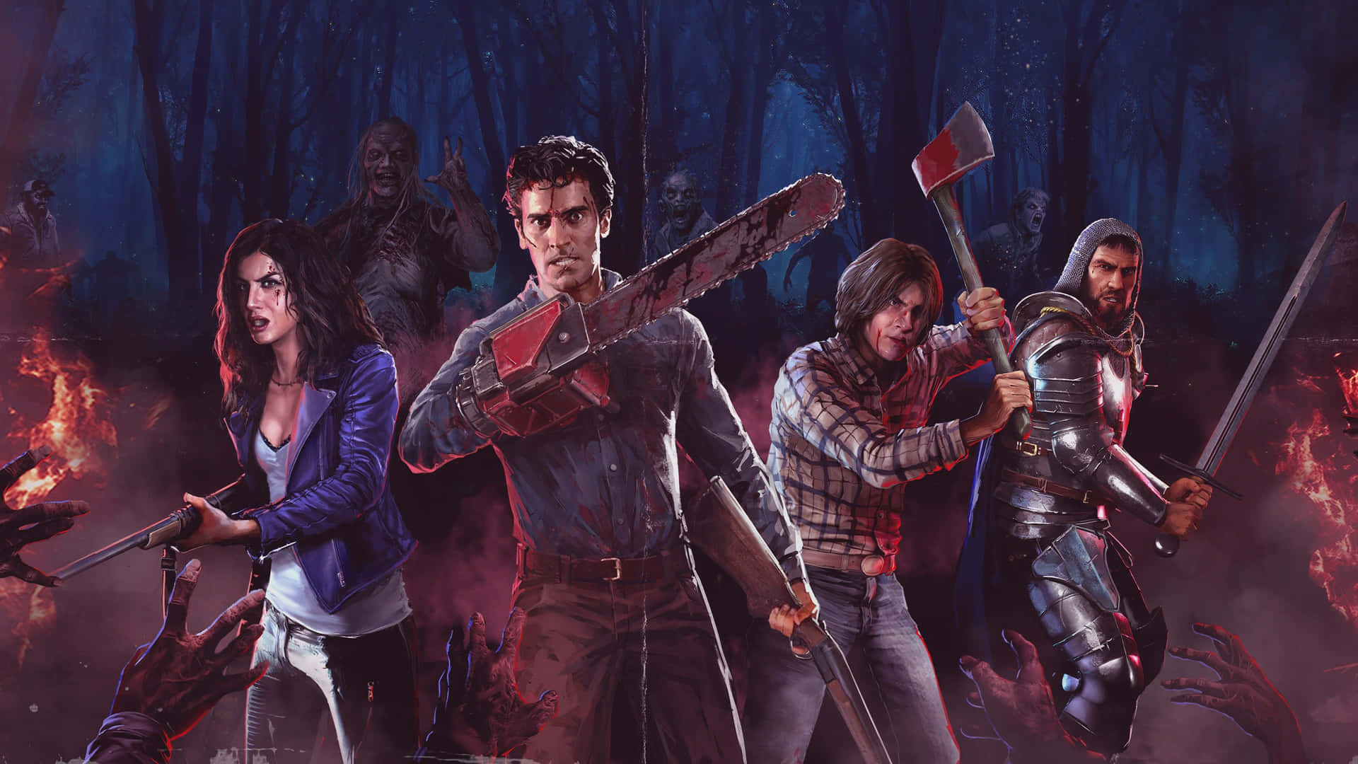 Evil Dead Game Characters