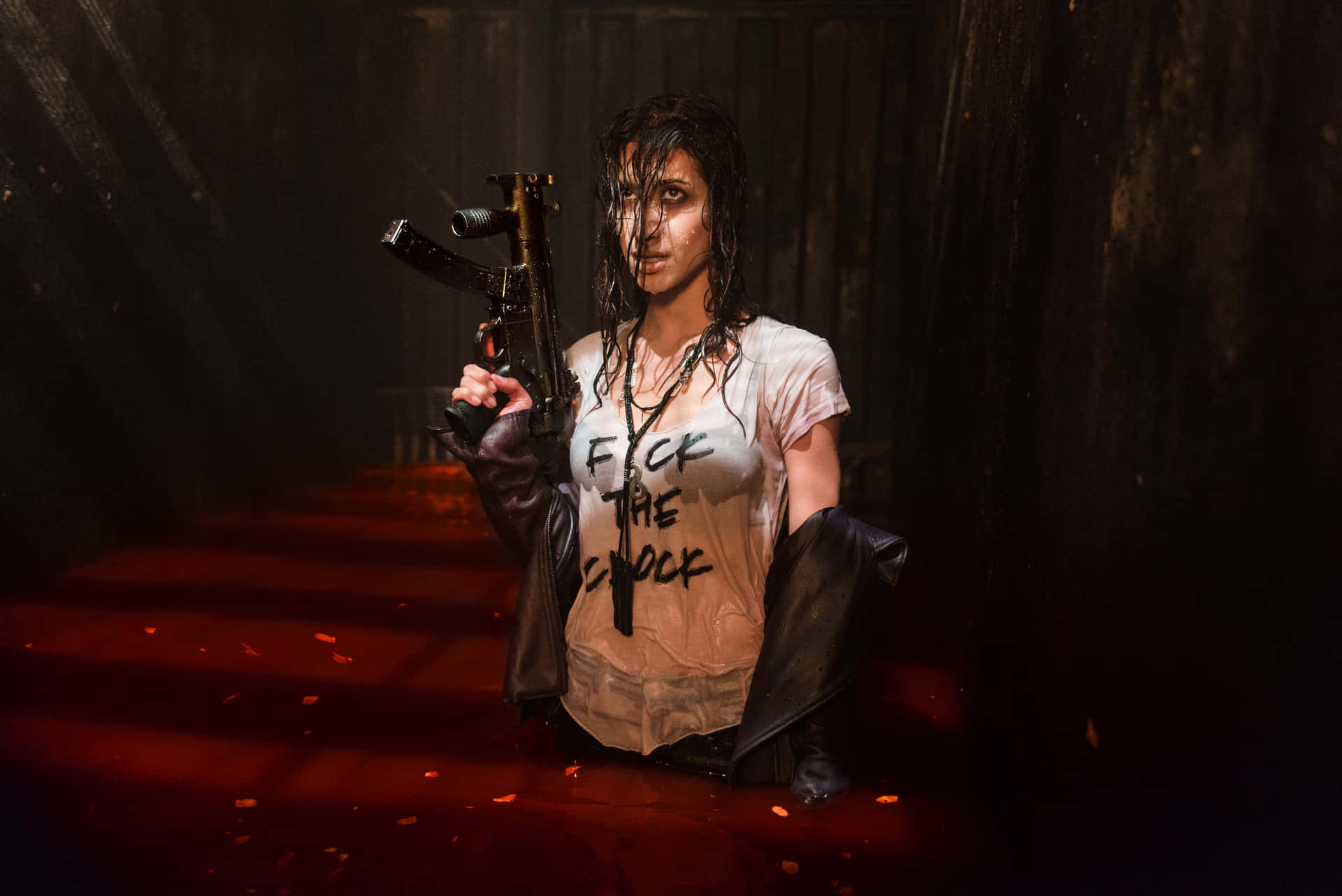 Evil Dead Kelly Blood Pool Background