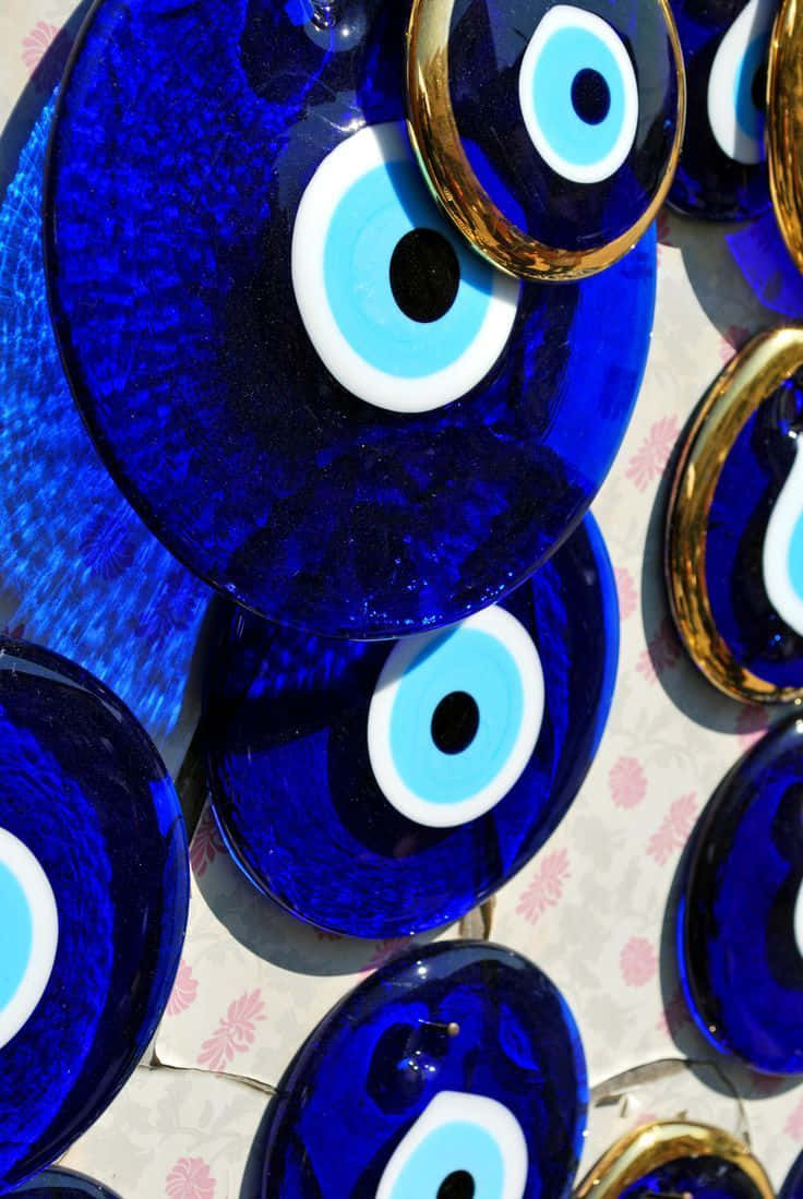 Evil Eye Wall Design Iphone Background