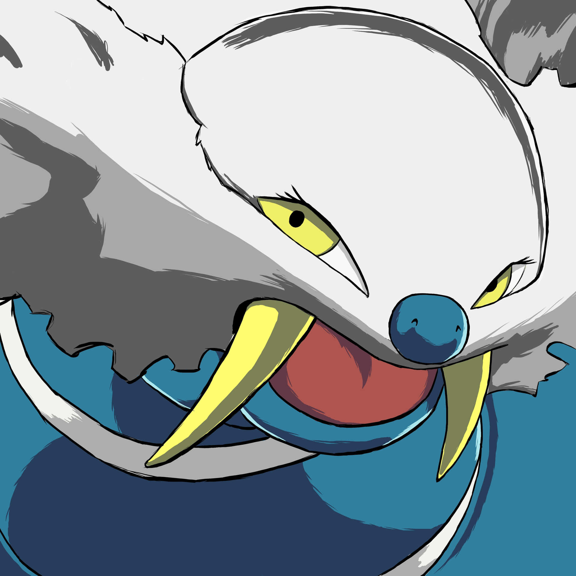 Evil Look Of Walrein Background