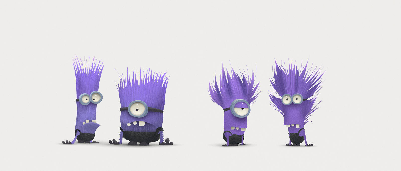 Evil Minions Fixed Hair Background