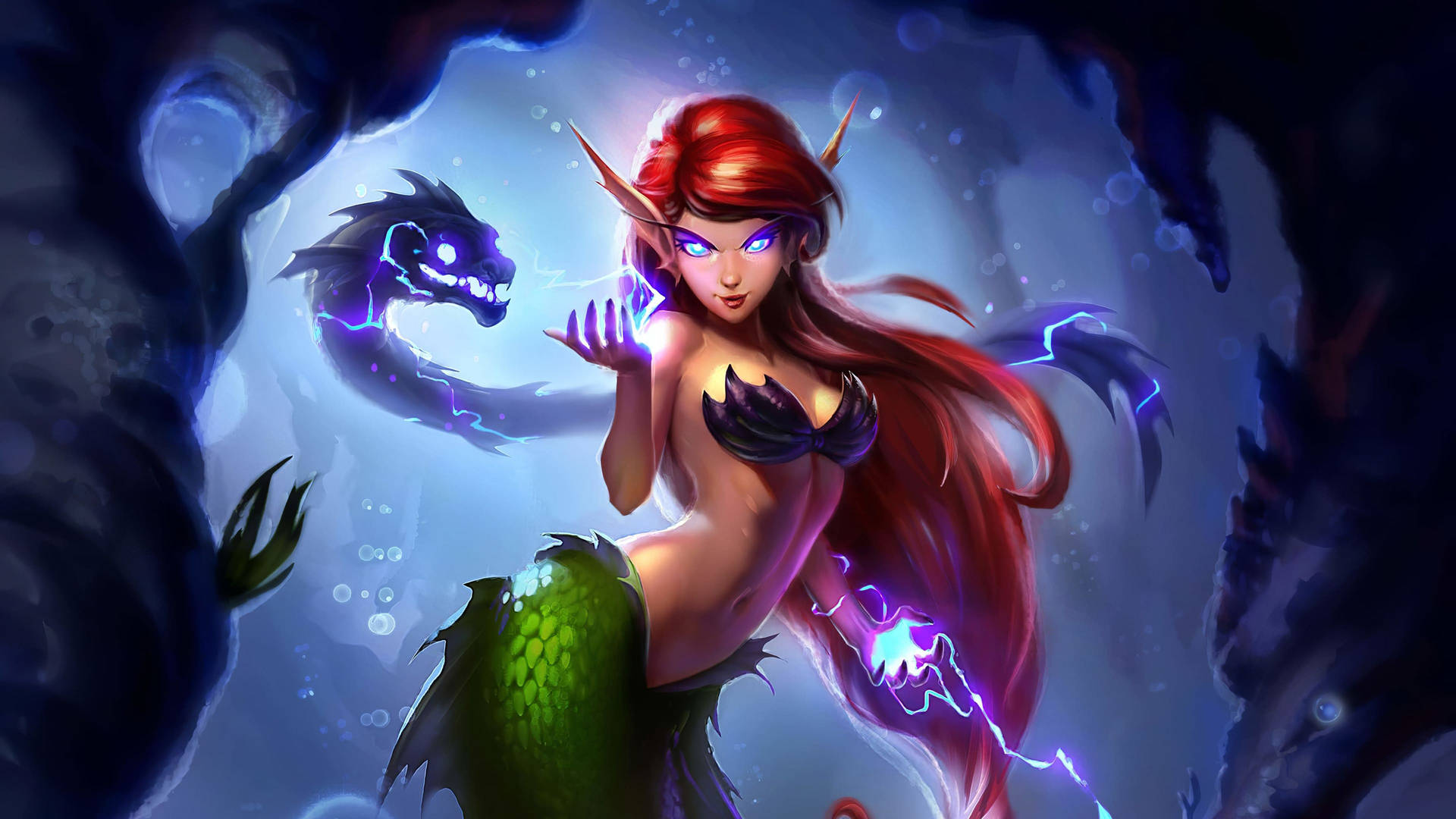 Evil Princess Ariel Background