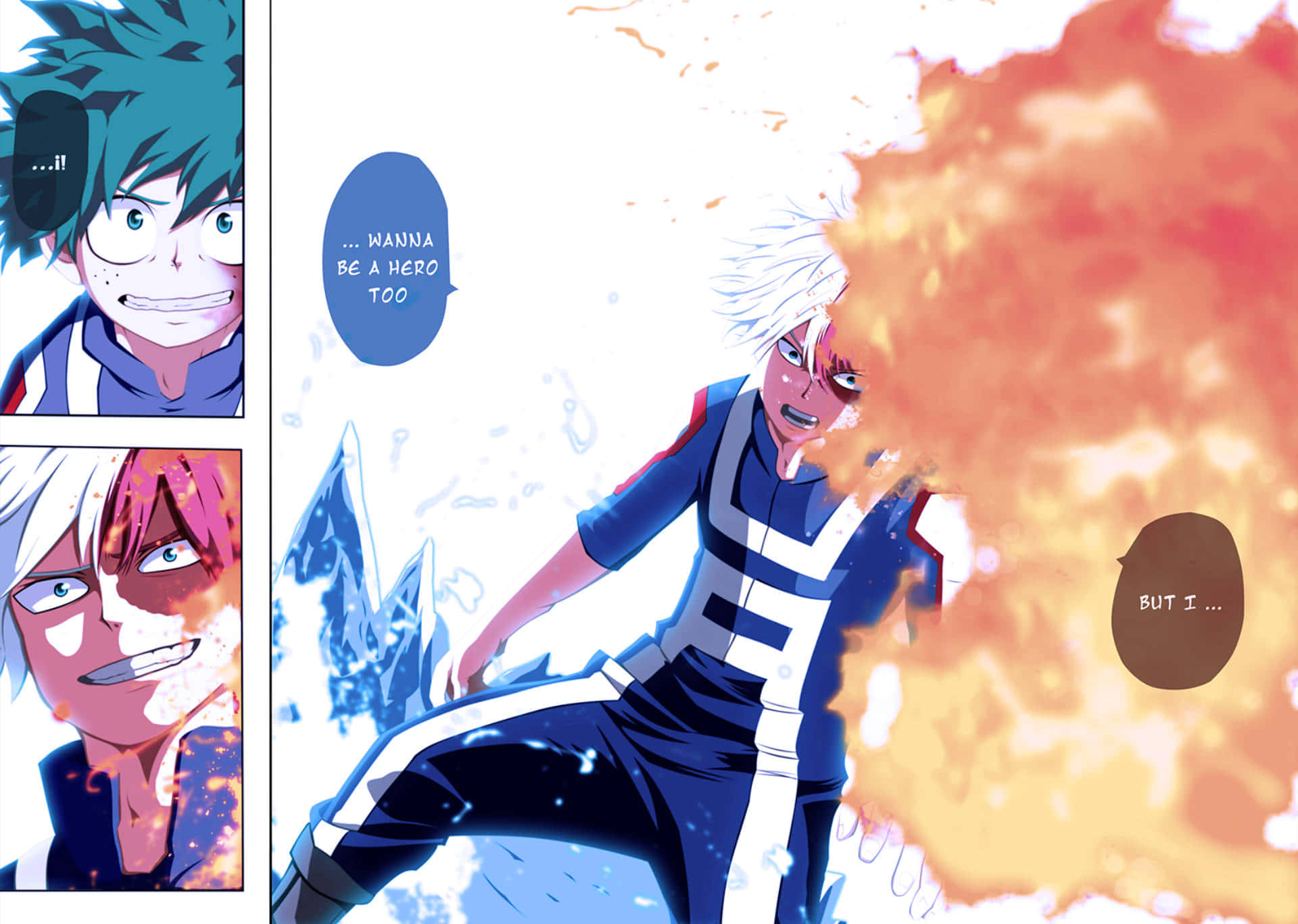 Evocative Aesthetic Manga Art Background