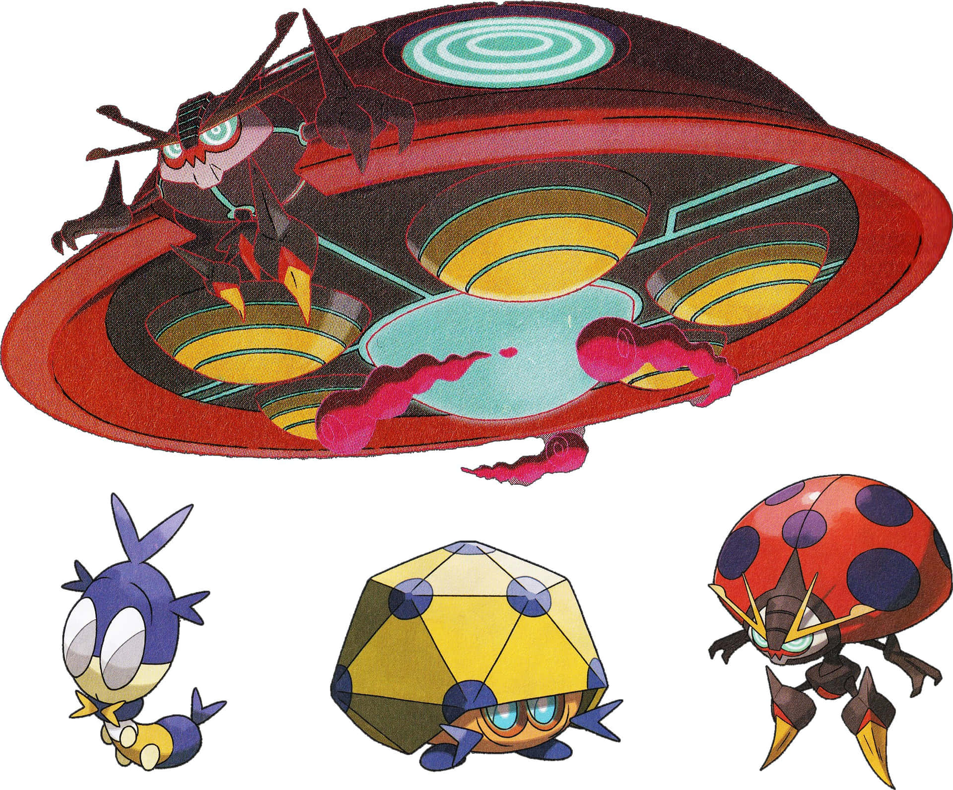 Evolution Stages Of Orbeetle Background