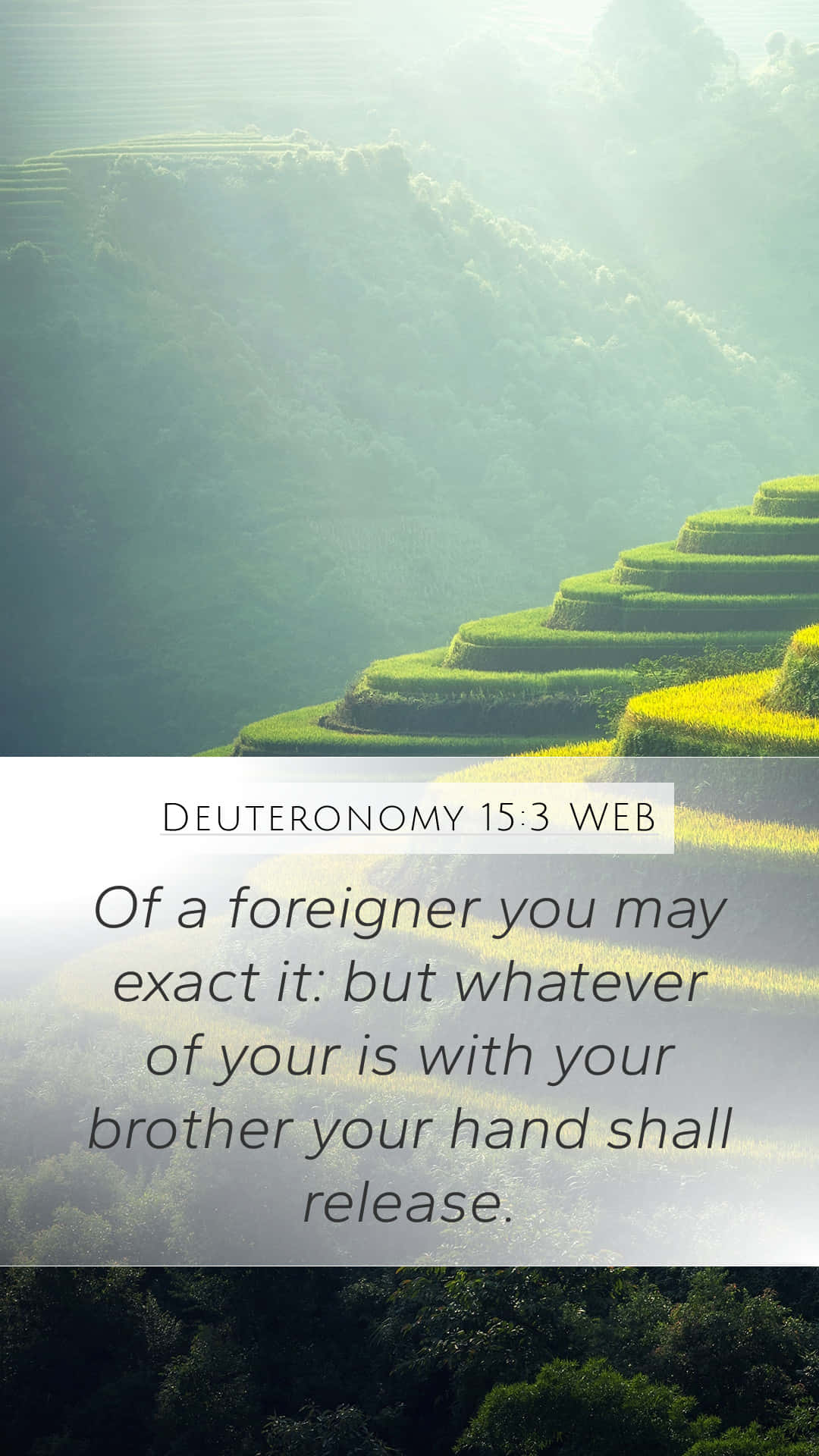 Exact Release Bible Verse Background
