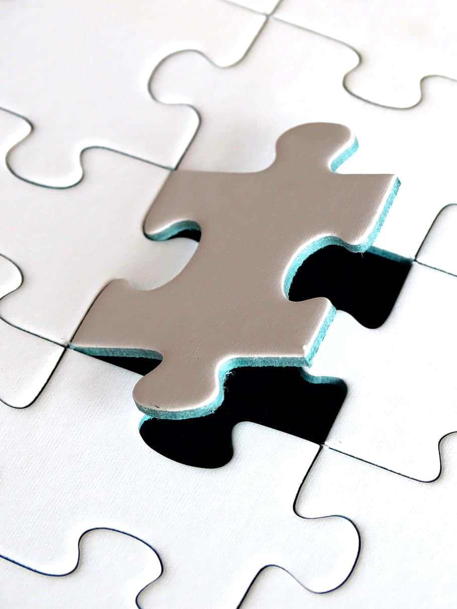 Exact Size And Color Of A Puzzle Piece Background