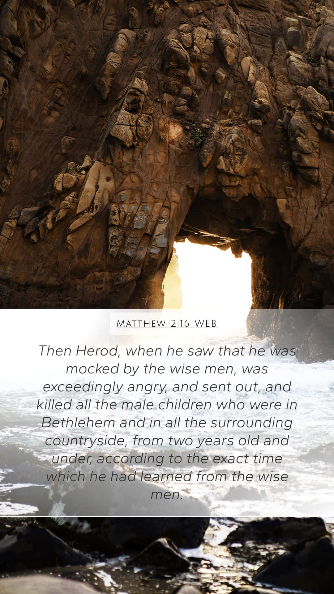 Exact Time When Herod Became Exceedingly Angry Background