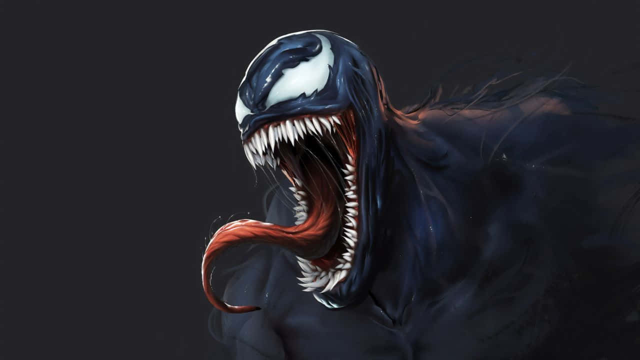 Exaggerated Venom Abstract Background