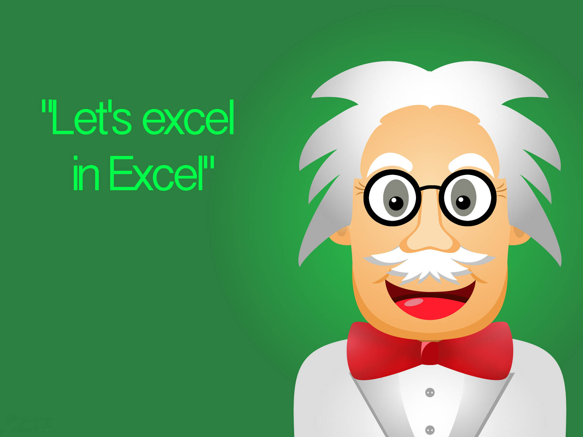 Excel And Albert Einstein