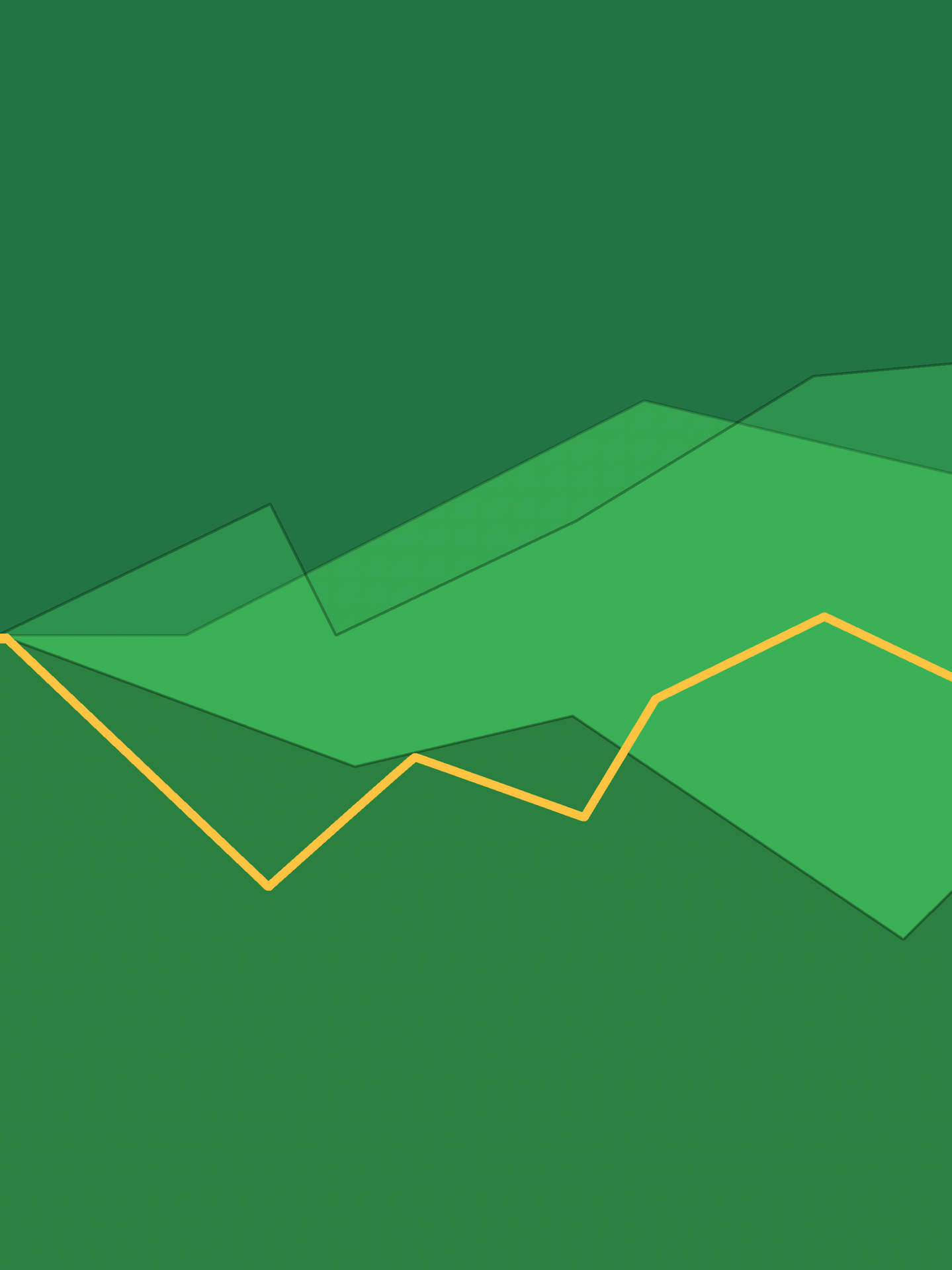 Excel Minimalist Line Graph