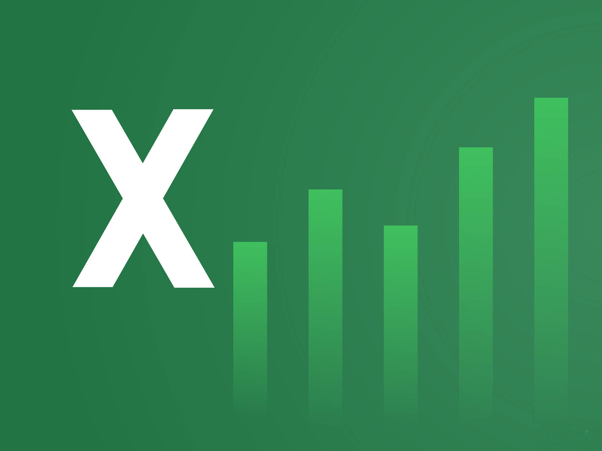 Excel X Monogram Logo Background