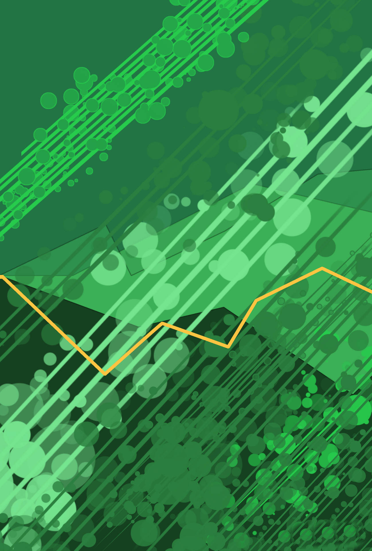 Excel Yellow Line Graph