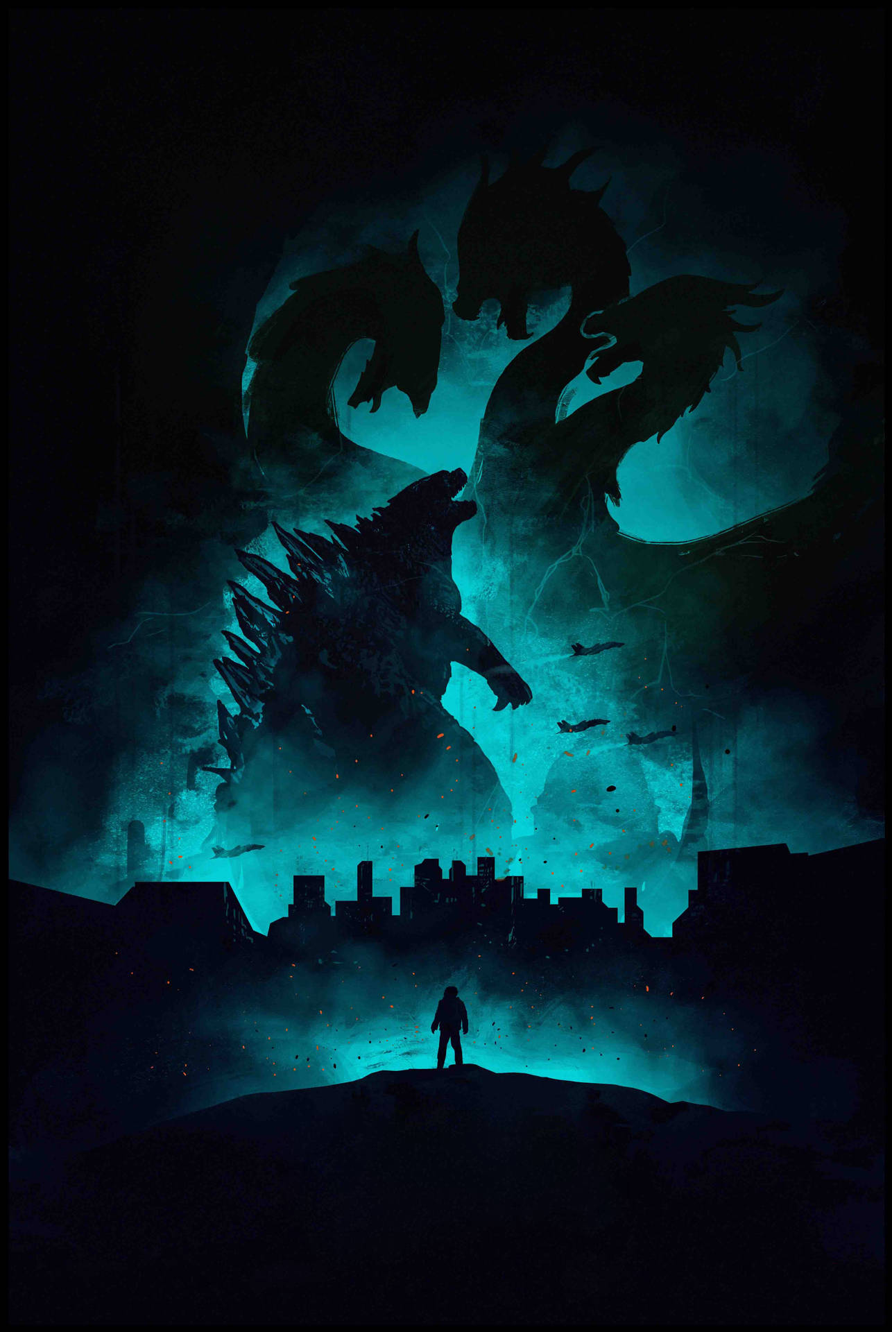 Excellent Hd Aesthetic Godzilla King Of The Monsters Background